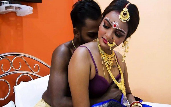 NEWLY MARRIED BRIDE & GROOM MAKE A DREAM STORY IN HER WEEDING NIGHT_ DILDO FUCKING_ HARDCORE SEX_ SEXY SRABONI